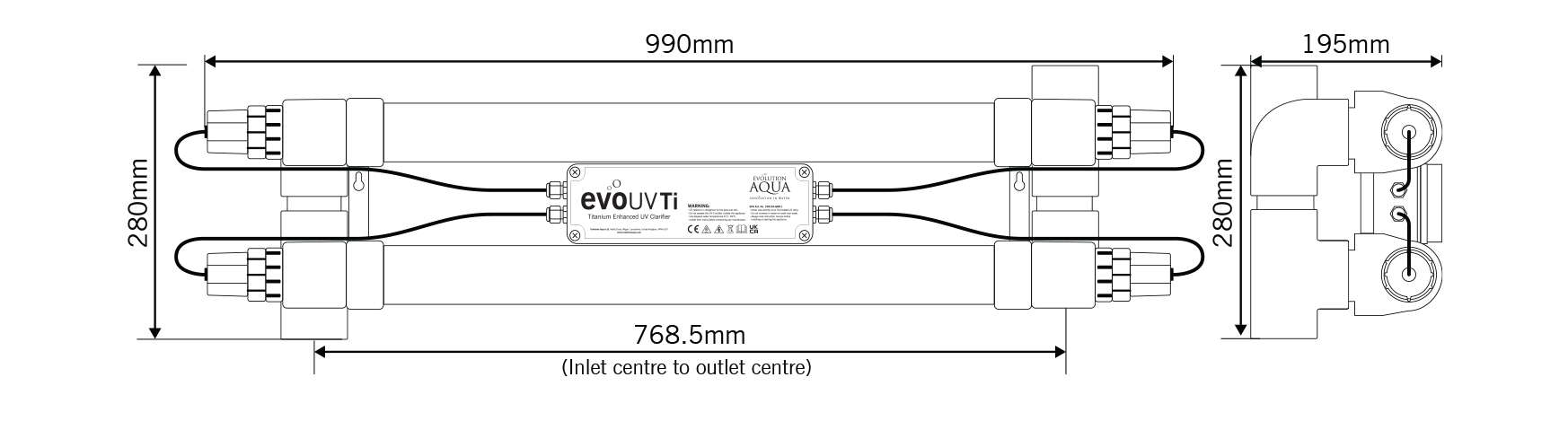 evo110 Dimensions