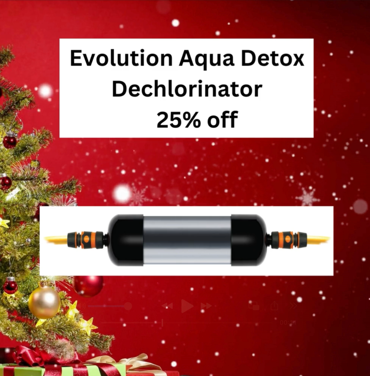 🎄 Day 6 Christmas Deal: 25% OFF Evolution Aqua Detox Dechlorinator! 🎄