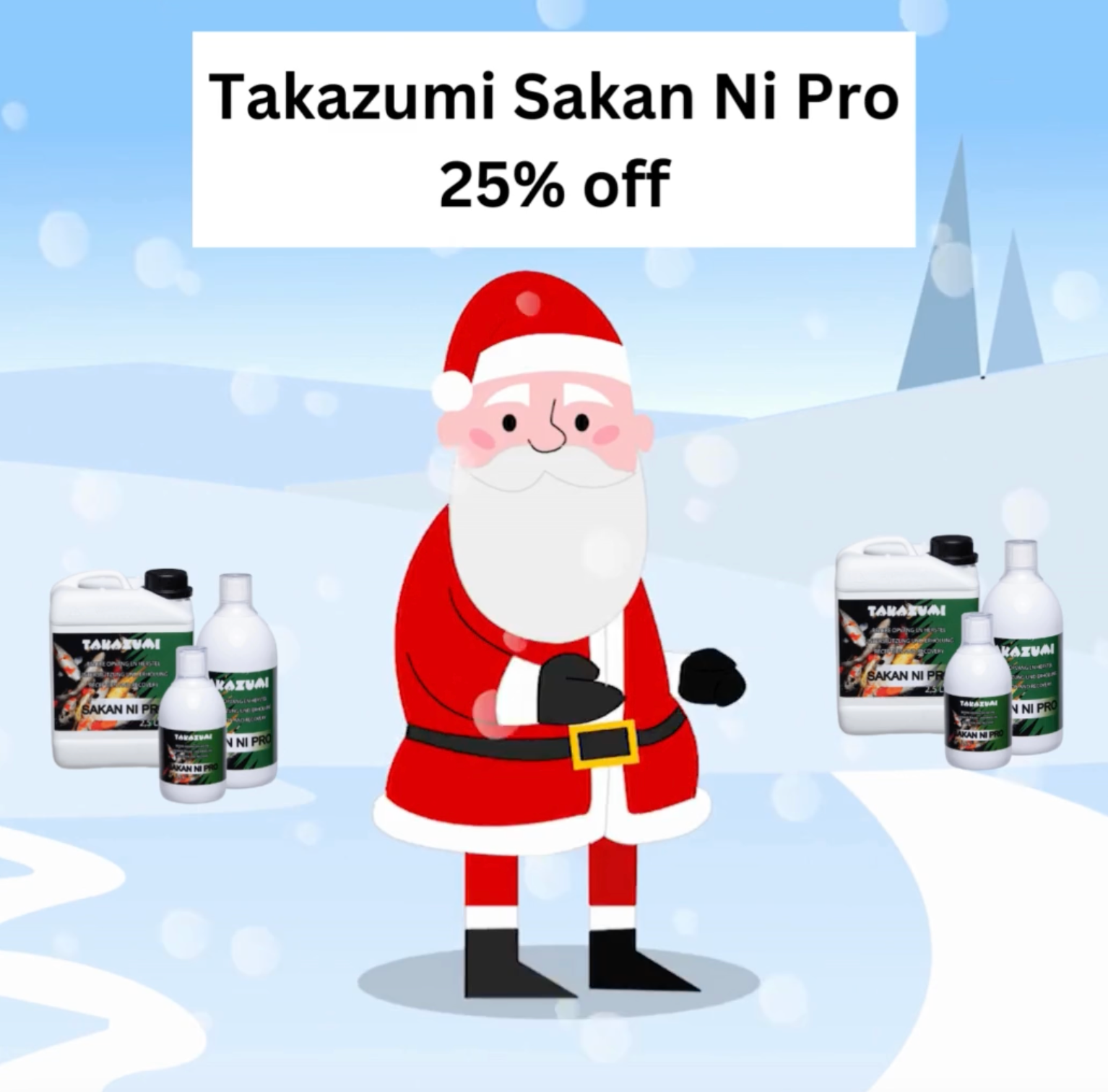 🎄 Day 15 Christmas Deal at Elite Koi: 25% OFF Takazumi Sakan Ni Pro! 🎄