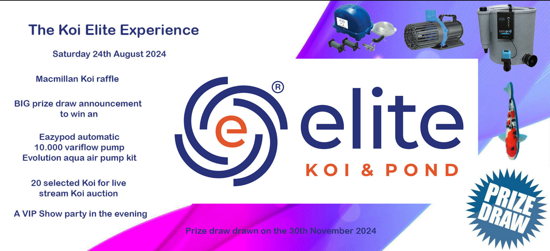 The Koi Elite Experience