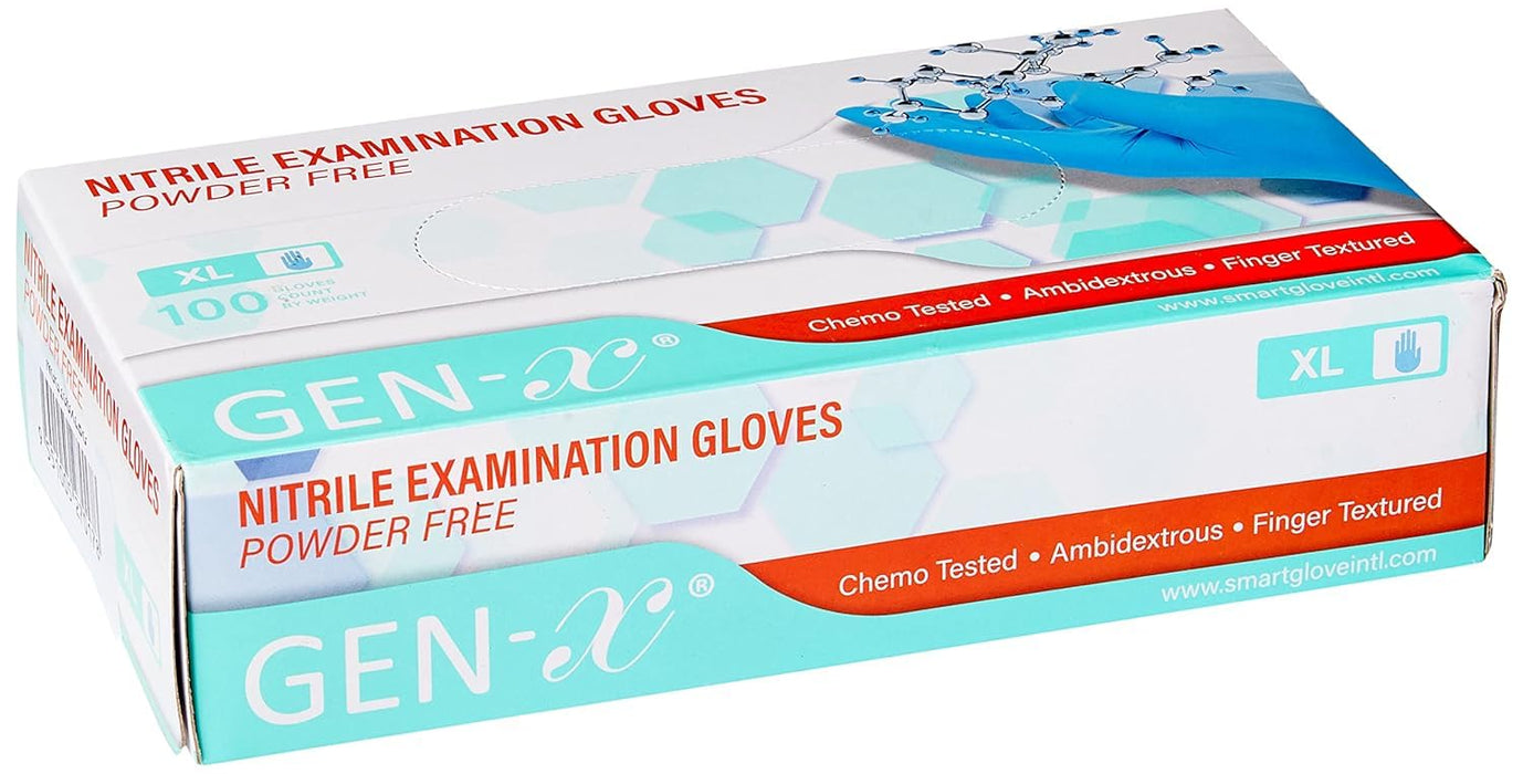 Gen-X Nitrile Gloves (Extra-Large, 100 Count)