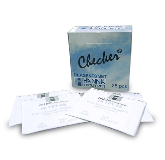 Free Chlorine HANNA Hi-701-25 Reagent — Elite Koi