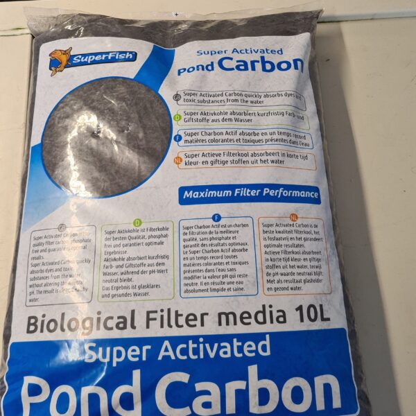 ACTIVE FILTER CARBON BAG 10 LITRE (Superfish) - Image 3