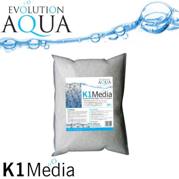 K1 Media 25 Litres - Moving Bed Media - Evolution Aqua