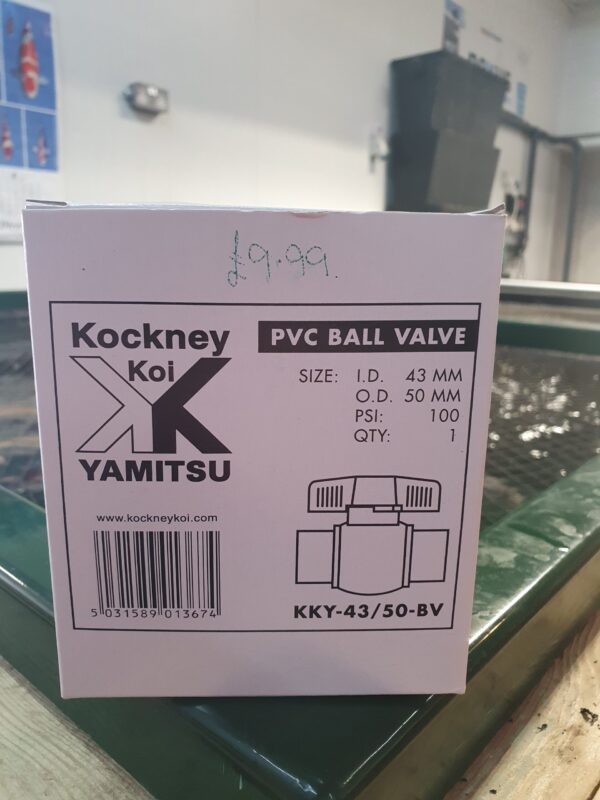 Kockney Koi Black Waste Ball Valves - Image 2