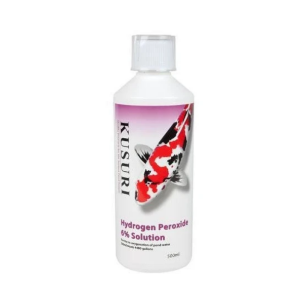 Kusuri Hydrogen Peroxide - Koi Parasite Treatment - Koi Treatment - Elite Koi